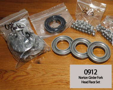Girder Fork Head Bearing Set